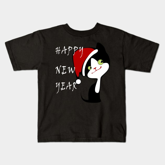 happy new year Kids T-Shirt by baha2010